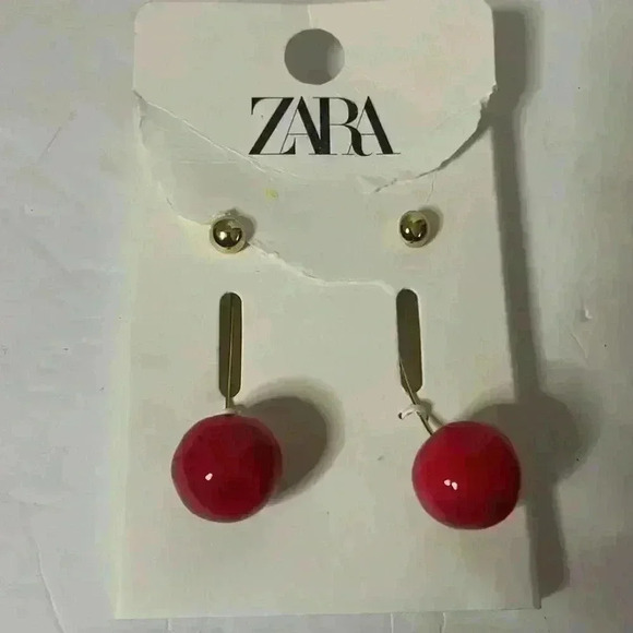 🔥🔥zara apple earrings - Picture 4 of 4